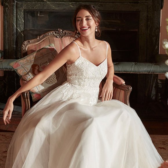 BHLDN Wtoo Watters Celimene Wedding Gown Size 4 NEW - Picture 1 of 8